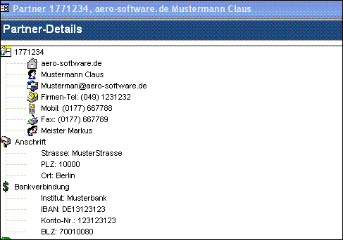 Treeview Element in einer MS-Access CRM Anwendung